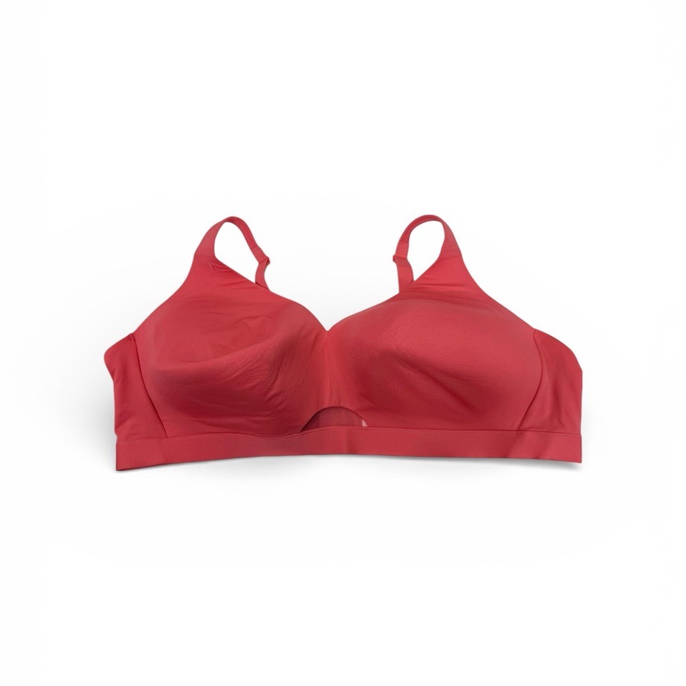 Cacique lightly lined no wire melon colored size 52C